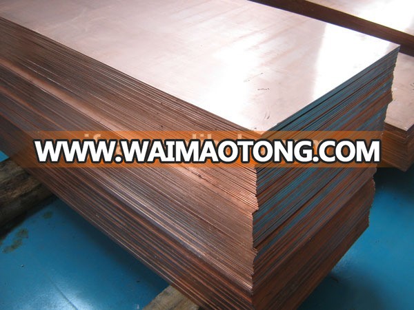 High strength copper sheet metal electrical application C11000